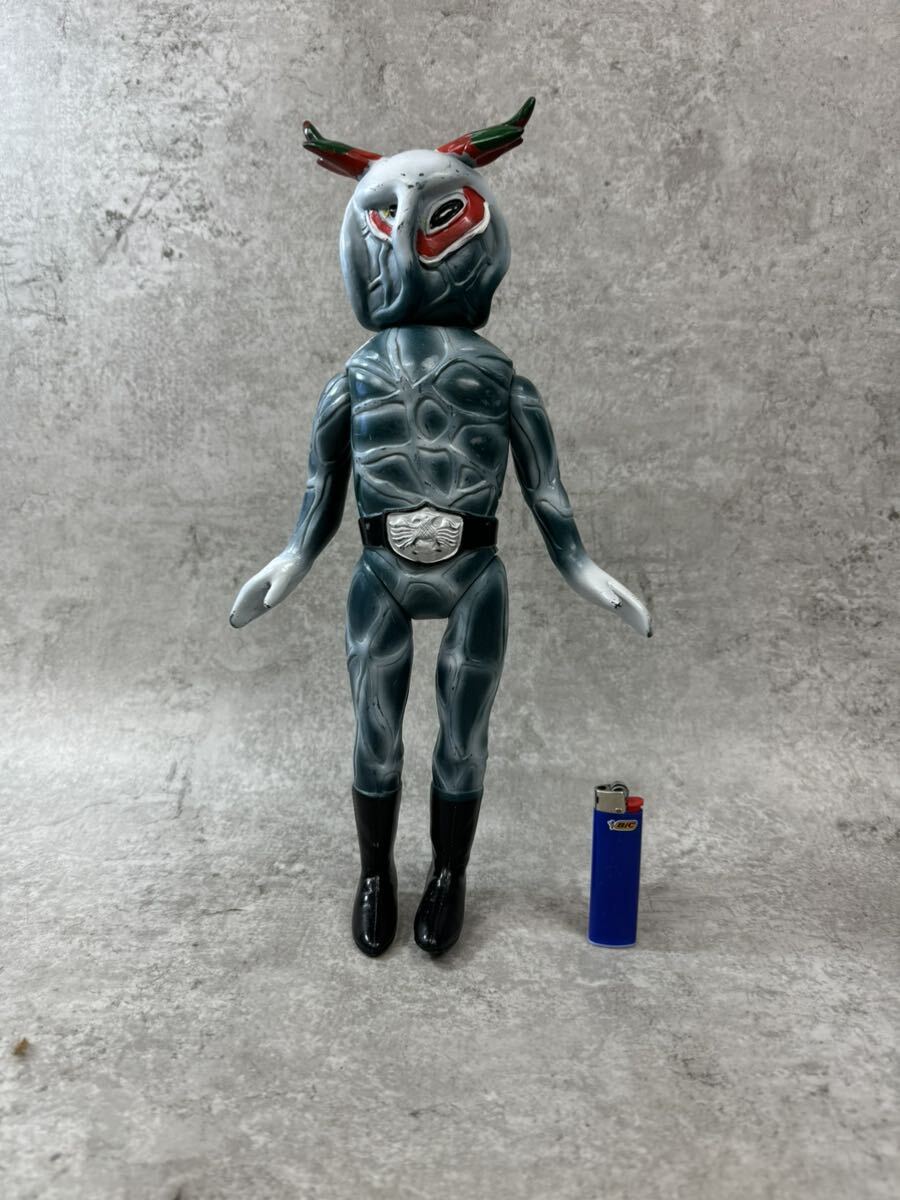 ポピー製 トリカブト 珍色 ソフビ フィギュア 怪人 当時物 旧バンダイ