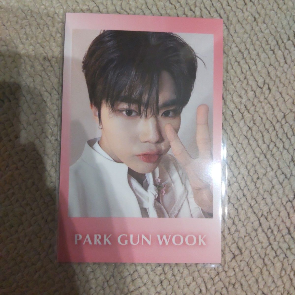 ゼベワン zb1 ゴヌク 直筆サイン ポラロイド 最新 チェキ ZEROBASEONE