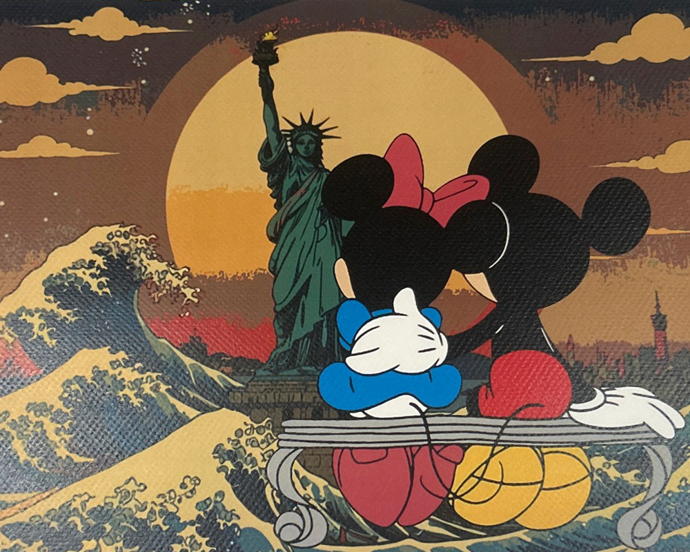 ⭐️death nyc 世界限定100枚⭐️ミッキーマウス ミニーマウス death