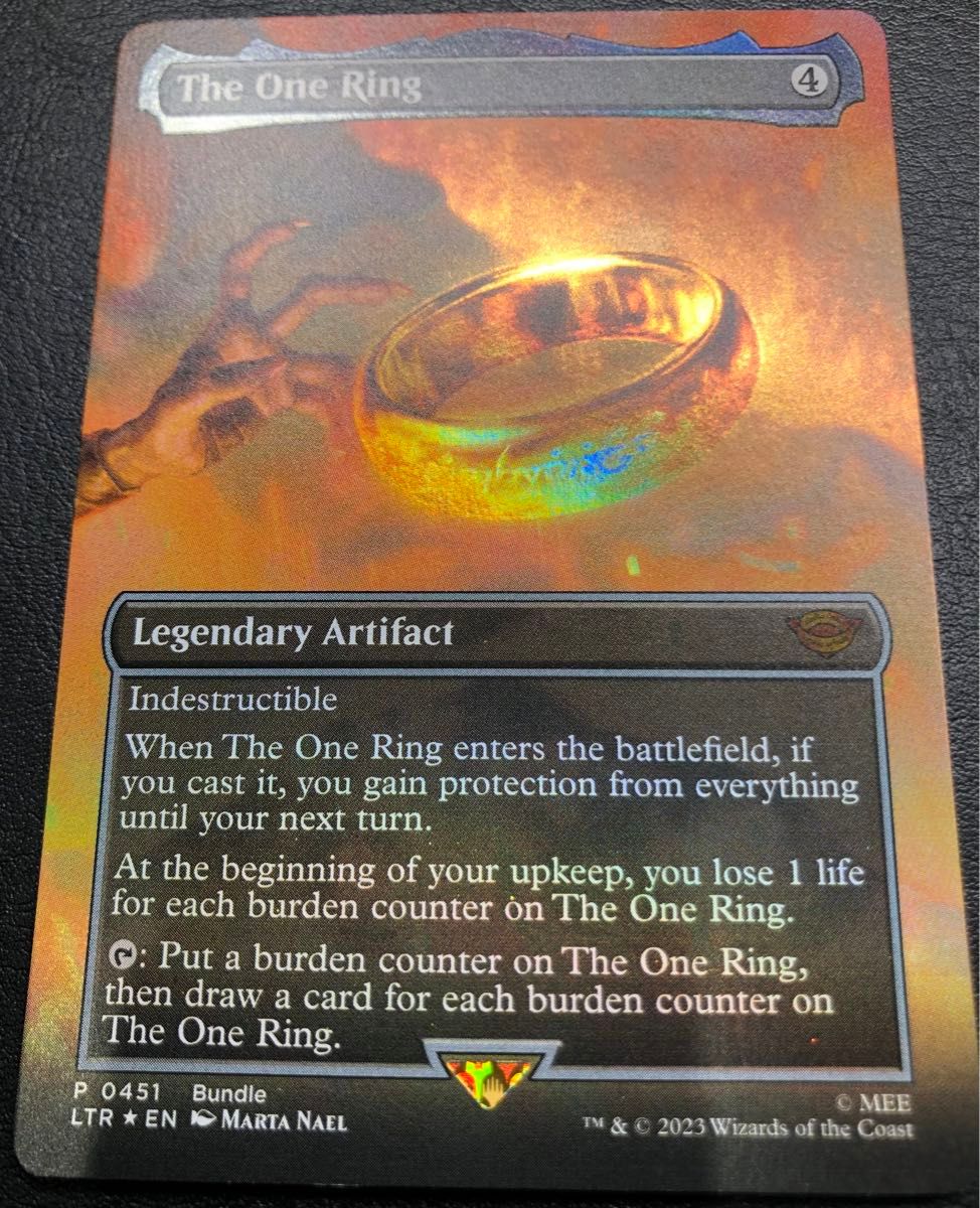 一つの指輪 foil MTG 一つの指輪 サージfoil 1枚 Amazon.co.jp: mtg 一