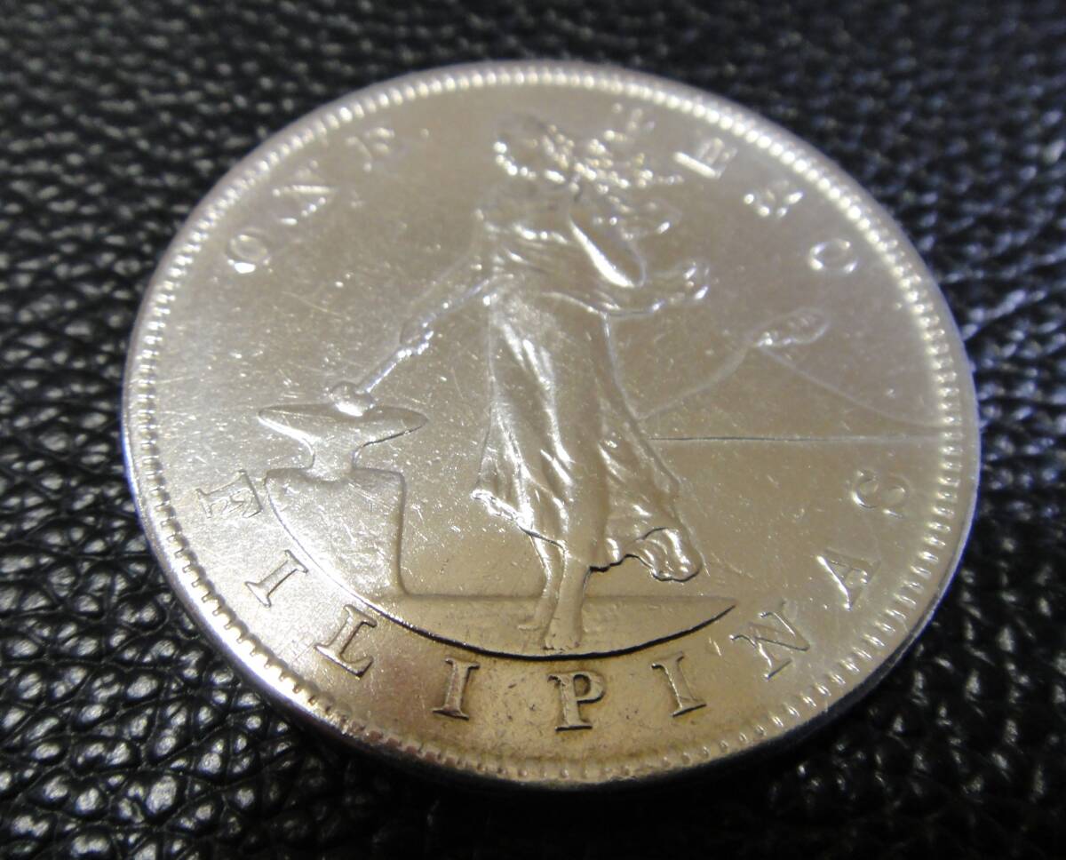 さ*e様 ⭐️希少⭐️1905年米領フィリピン 1ペソ 銀貨 【大型】 さ*e様