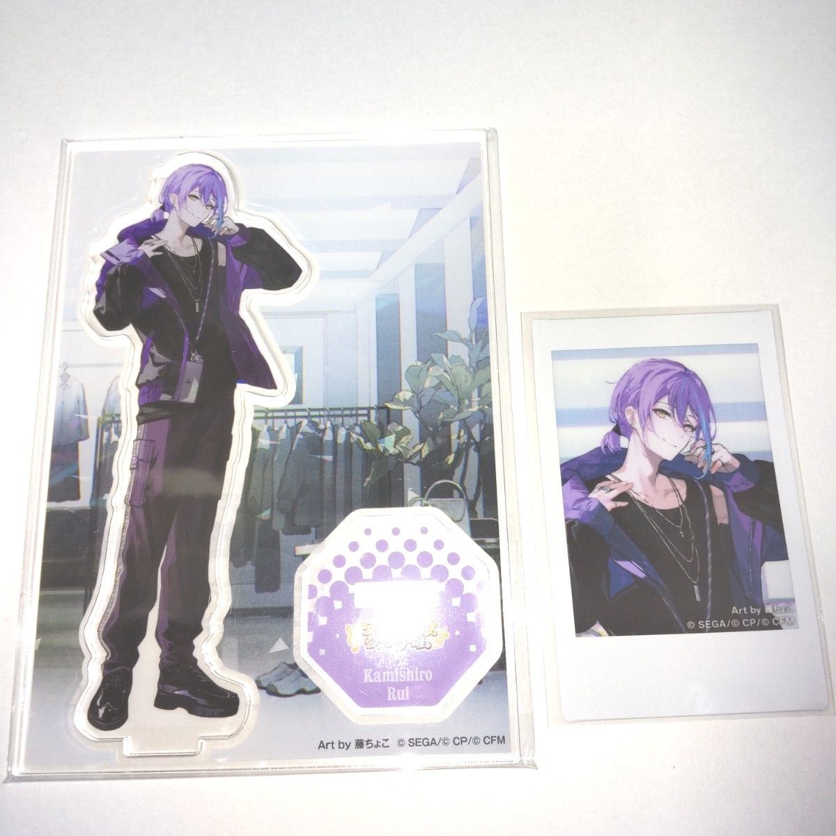 プロセカ zozotown コラボ 神代類 アクリルスタンド チェキ セット