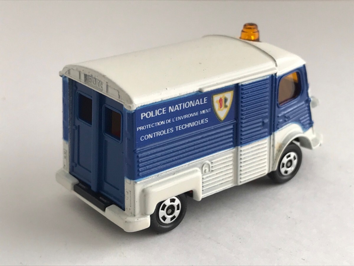 トミカ 青箱 No.F44 シトロエン Hトラック ポリスカー 日本製 トミカ青