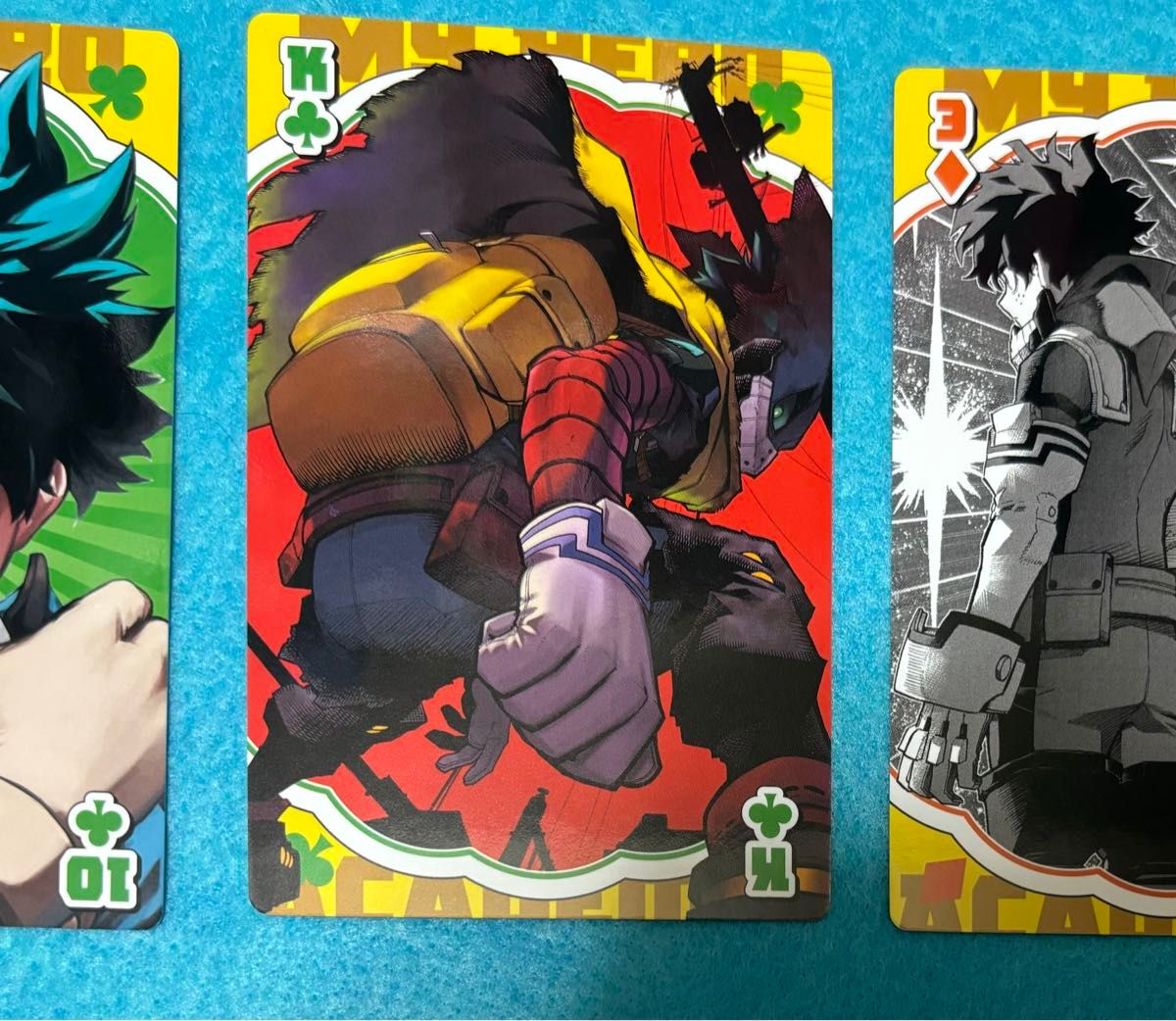 ヒロアカ展 箔押しトランプ 緑谷出久 187枚セット ヒロアカ展 箔押し