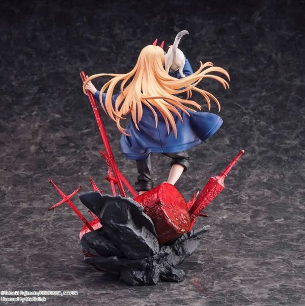 S-FIRE チェンソーマン フィギュア パワー & ニャーコ 1/7スケール