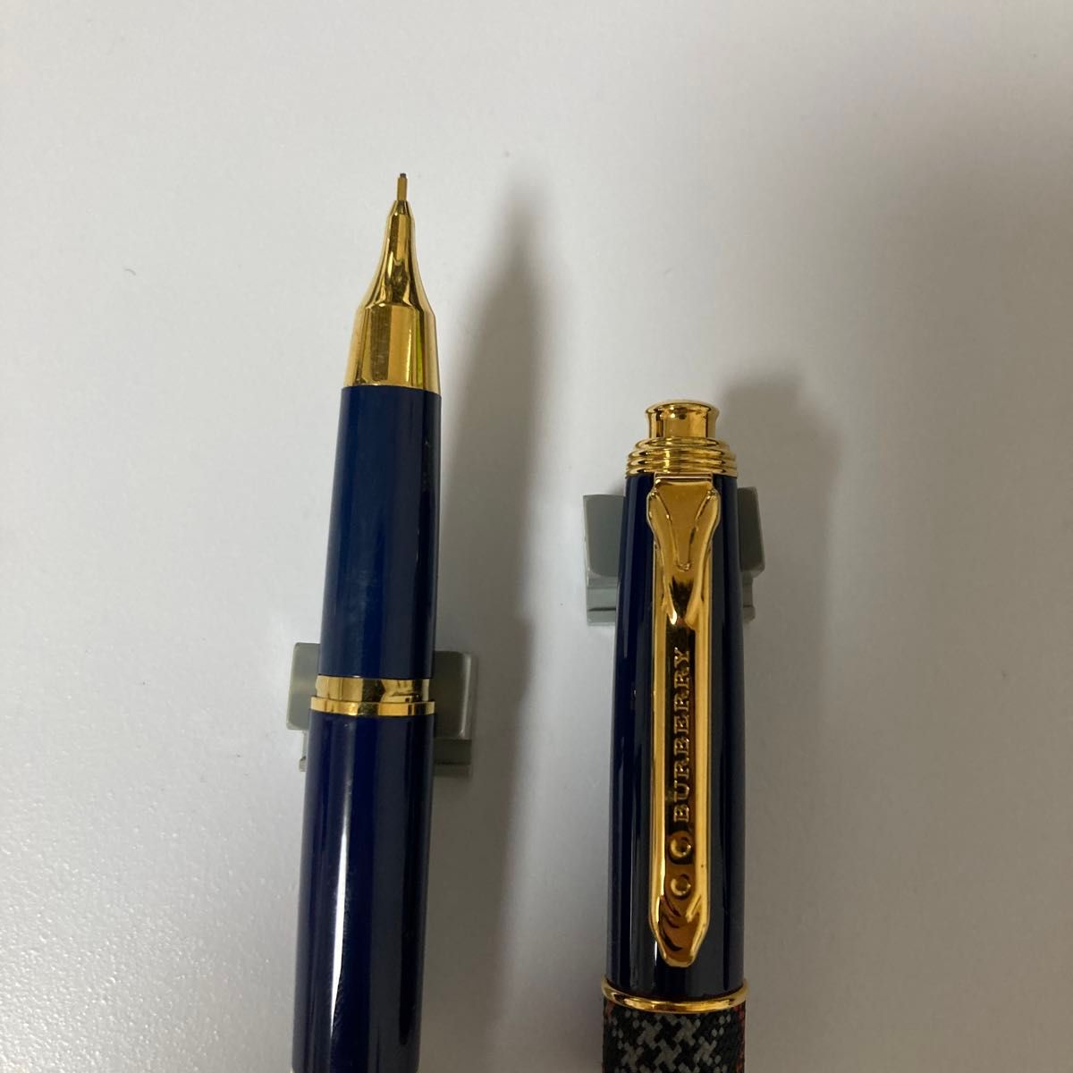 バーバリー 廃盤 シャーペン ボールペン キャップ式シャープペンシル