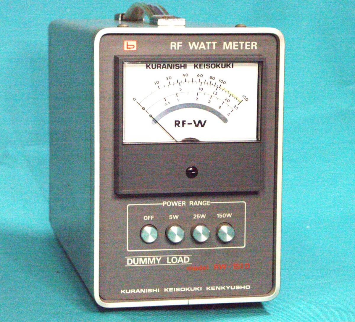 KURANISHI RW-151D RF WATTMETER, DUMMY LOAD operation goods