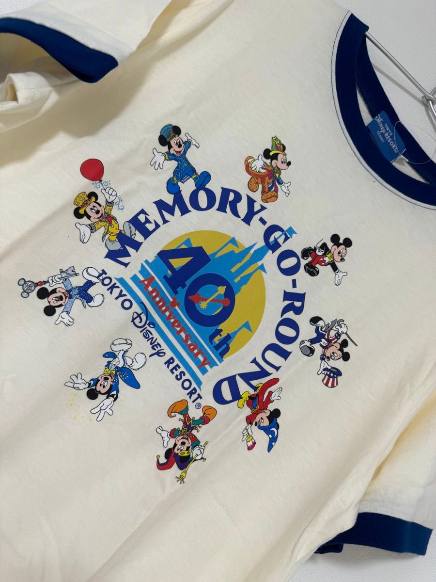 ディズニー 40周年 メモリーゴーラウンド Tシャツ Mサイズ ユニ