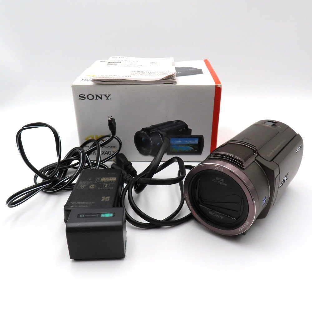 1円～＊SONY ハンディカム FDR-AX40 デジタル ビデオ カメラ