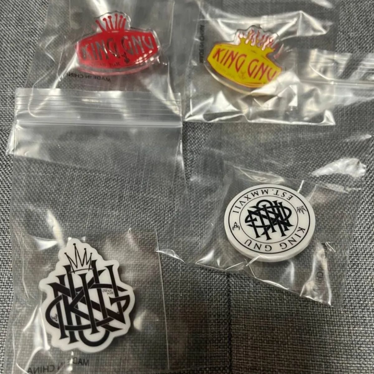 King Gnu ガチャ 12点セット King Gnu ガチャ 12点セット King Gnu