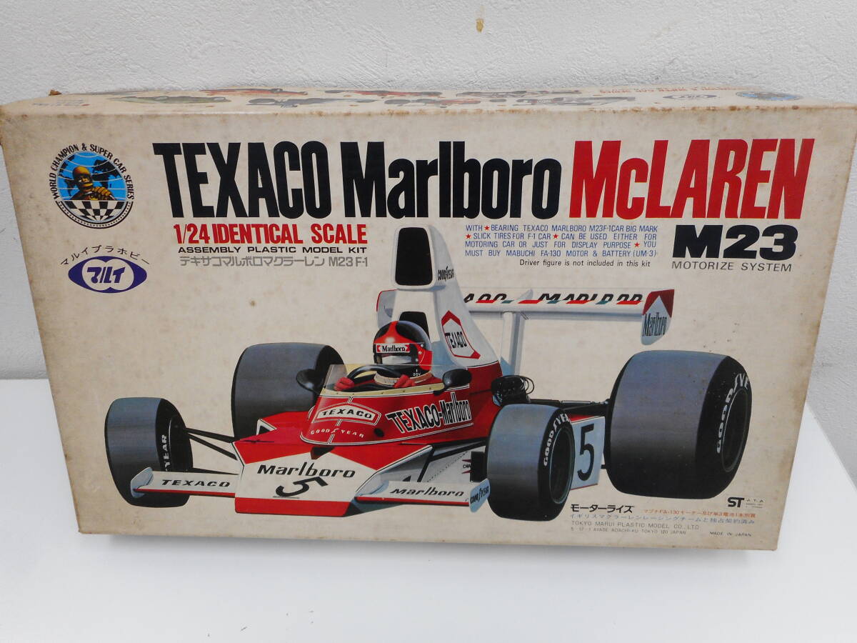 東京マルイ テキサコ マルボロ マクラーレン M23 F1 セット レトロ