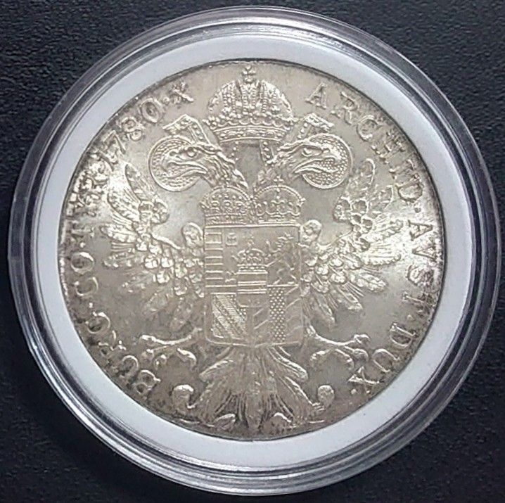 希少】1780年オーストリア マリアテレジアスターリングシルバー26.8g