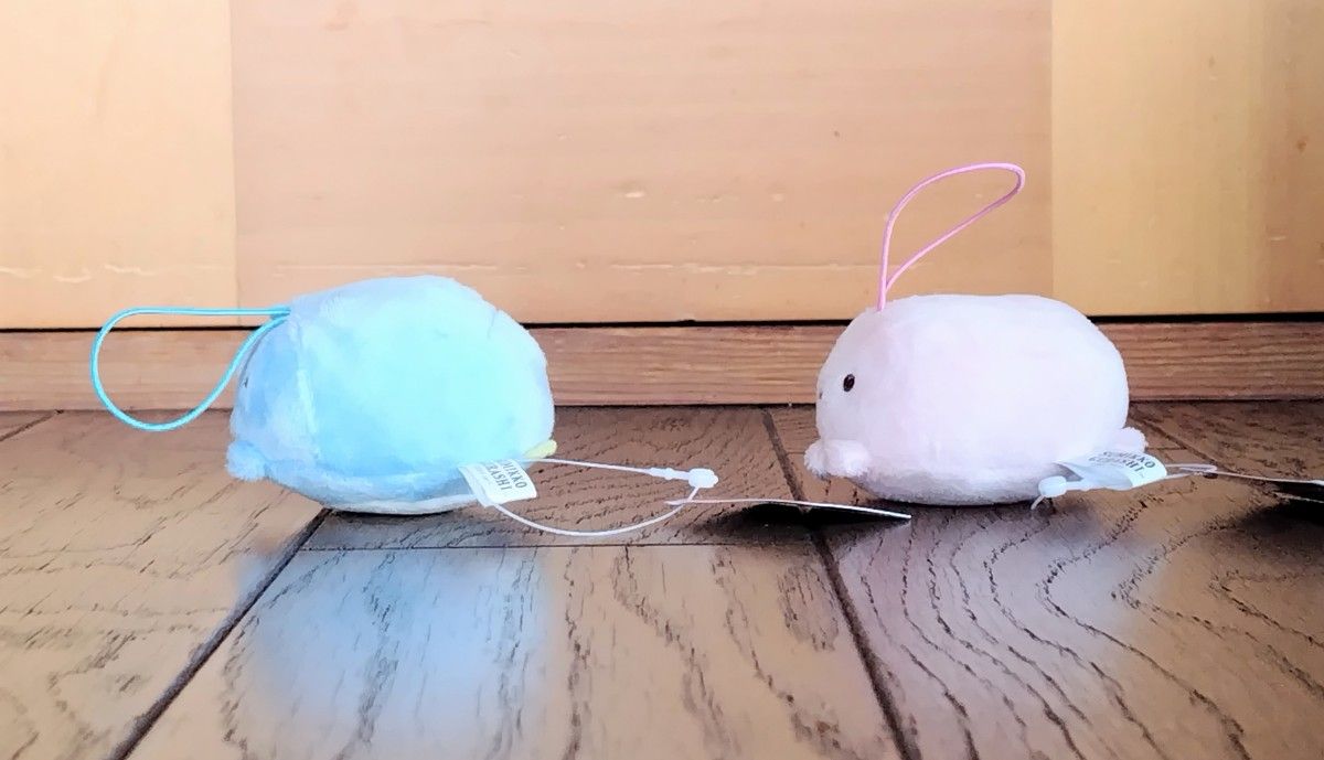 ナムコ限定 すみっコぐらし うつぶせ ゴムひも付きマスコット part1