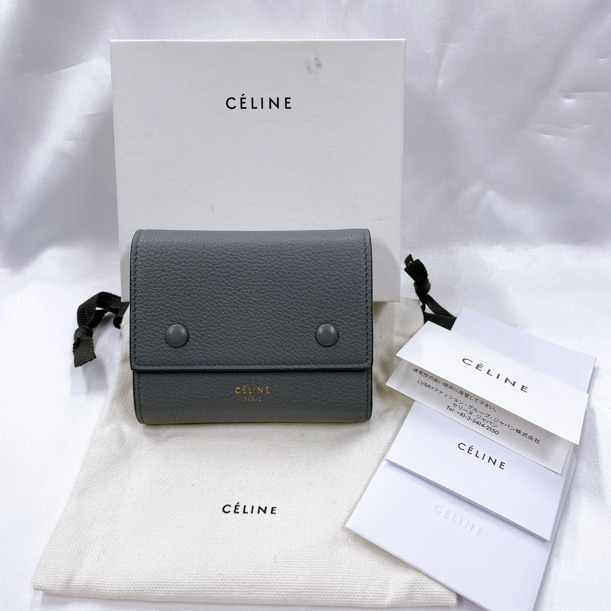 セリーヌ 財布 スモールフォールデッドマルチファンクション 三つ折り