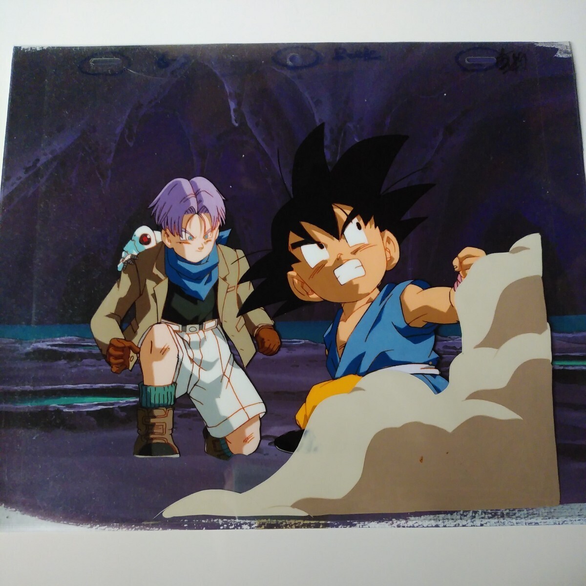 アニメセル画 ドラゴンボール ドラゴンボールZ トランクス セル画 動画