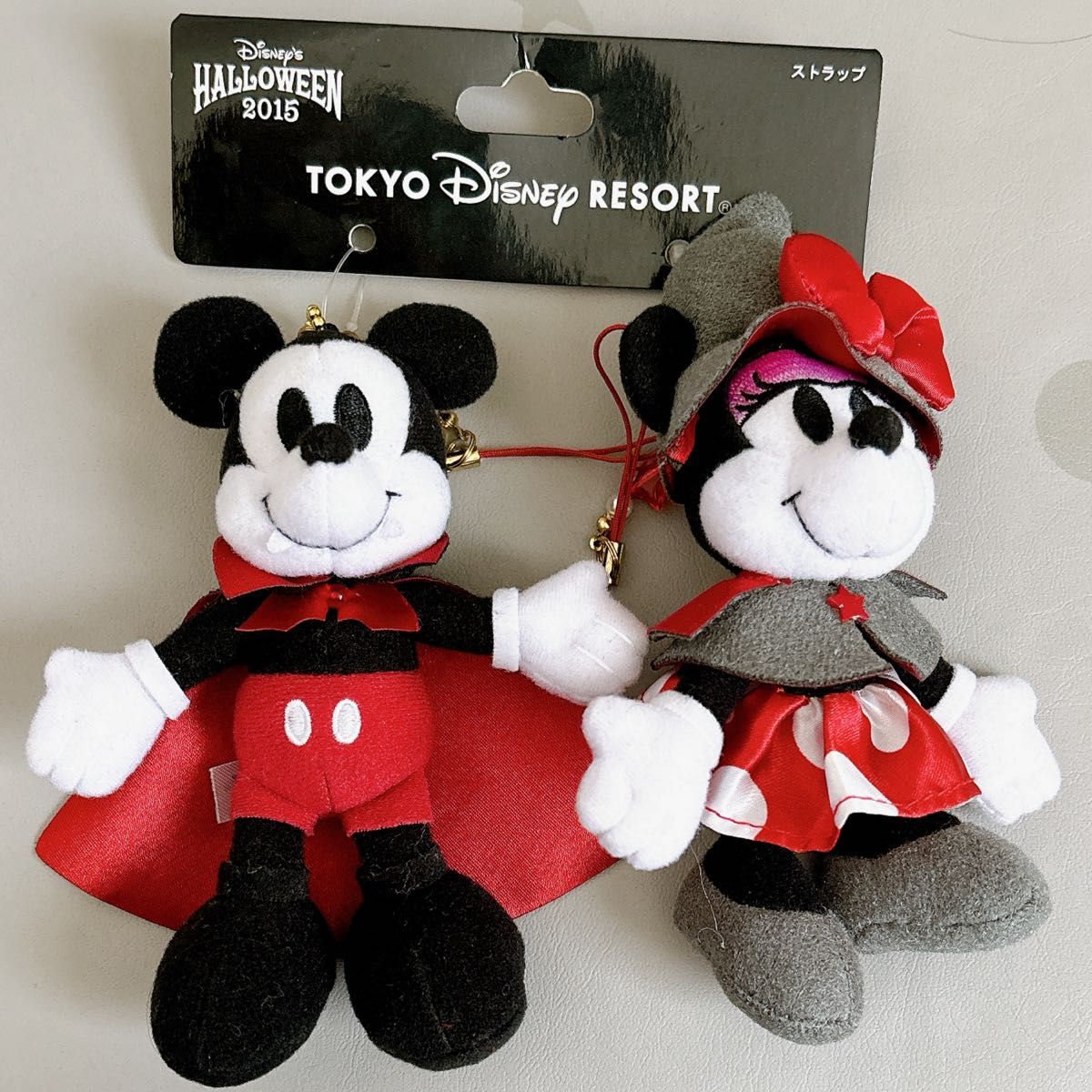 ディズニー ミッキー ミニー ストラップ ♡美品♡ディズニー♡ミッキー