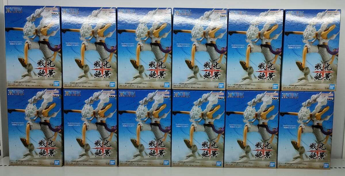 ワンピース MONKEY.D.LUFFY GEAR5 フィギュア12体セット！ 未開封