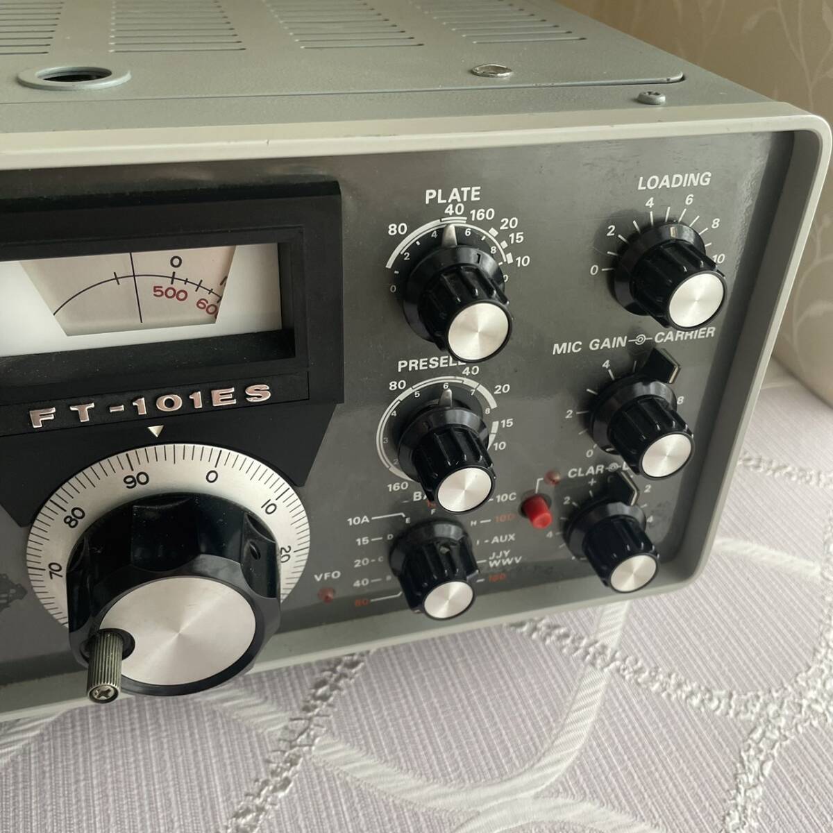 YAESU FT-101ES SSBトランシーバー【ジャンク】おまけ有 YAESU FT