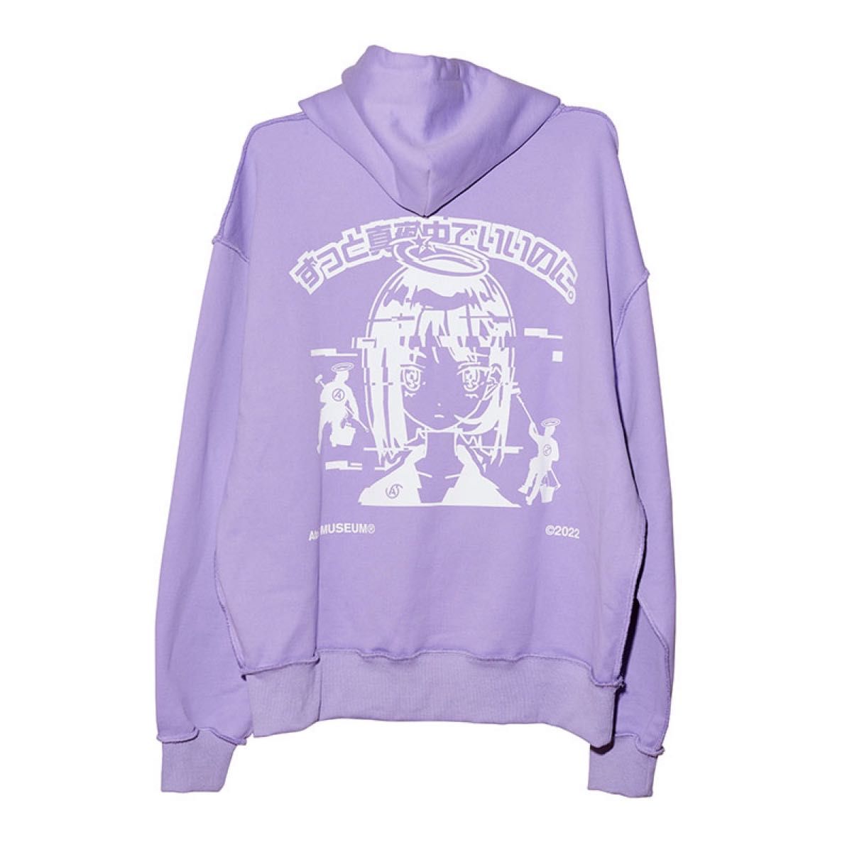 ずっと真夜中でいいのに。 A to Zコラボパーカー L パープル ずとまよ