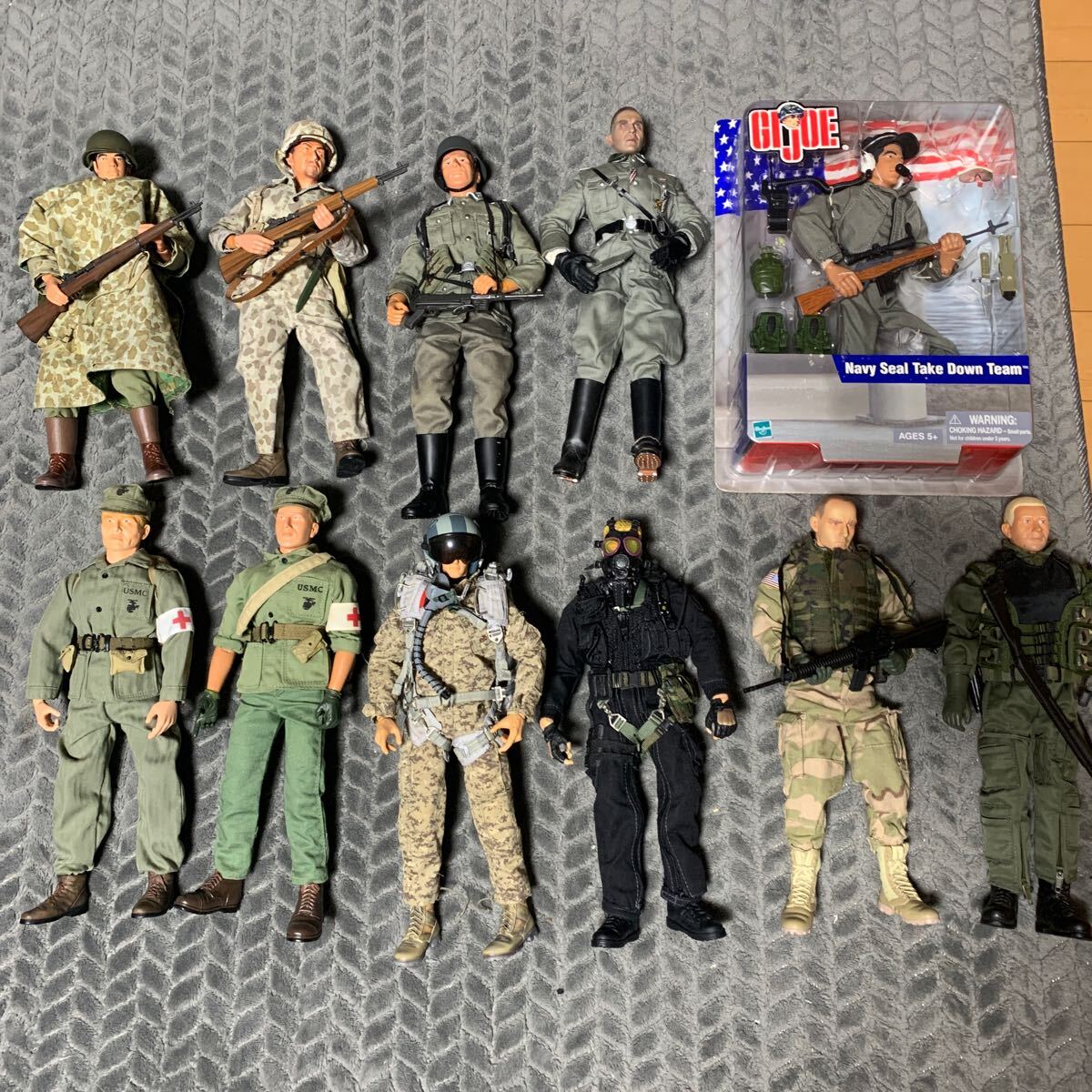 ミリタリー1/6フィギュア5体セットドラゴン社 他 ミリタリー