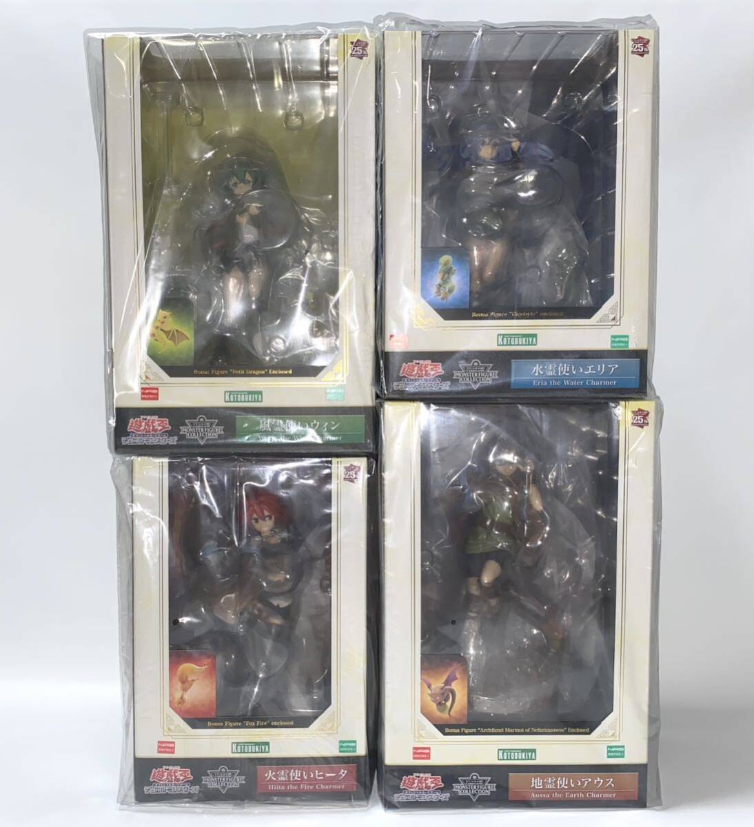 遊戯王四霊使いフィギュアセット初回特典付きコトブキヤ製