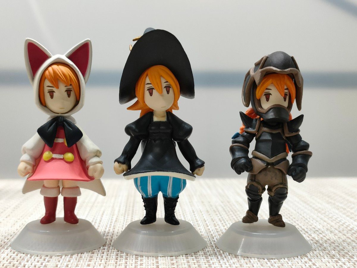 FF3 フィギュアファイナルファンタジー3 トレーディングアーツミニ全7種