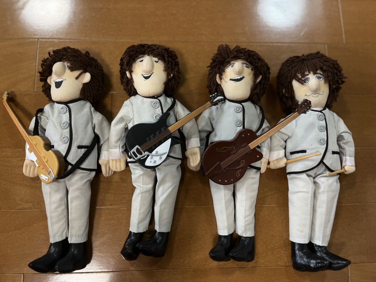 4体セット ビートルズ THE BEATLES 人形 フィギュア ビンテージ