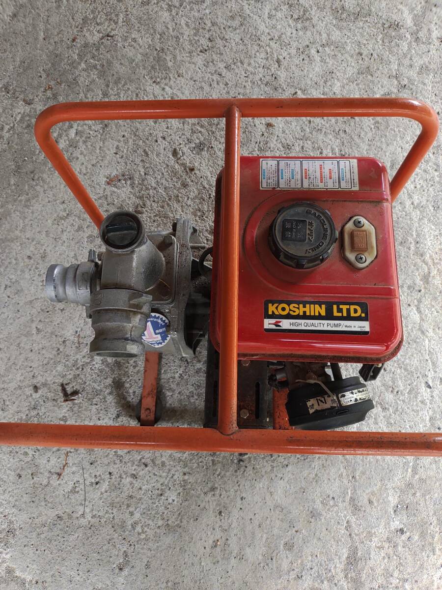 KOSHIN 工進（KOSHIN)）ポンプ IES-50X エンジンポンプ ⁄ 工進 4