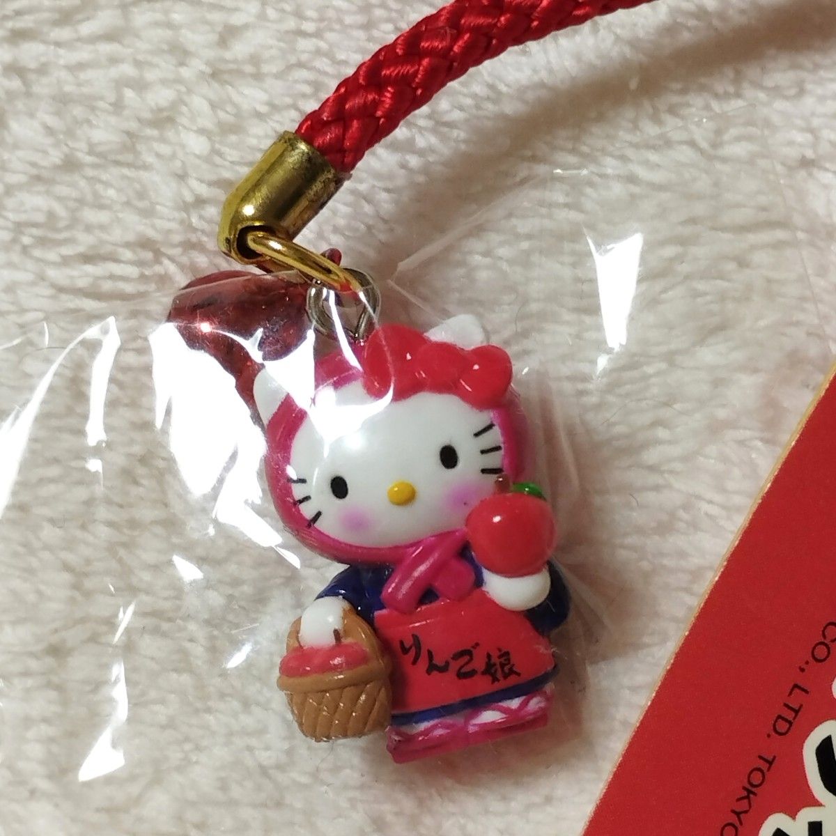 ハローキティ ご当地キティ 2001年 みちのくキティ物語 ストラップ