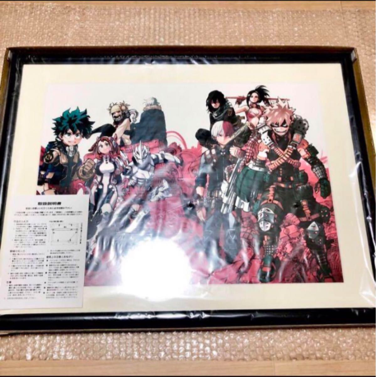 ヒロアカ原画展 高級複製原画第5回キャラクター人気投票結果発表記念