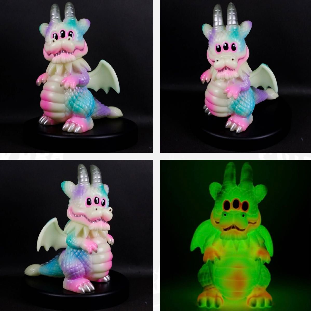 卸売 ART JUNKIE カームドラゴン 水色成型/未塗装 三眼龍神】カーム