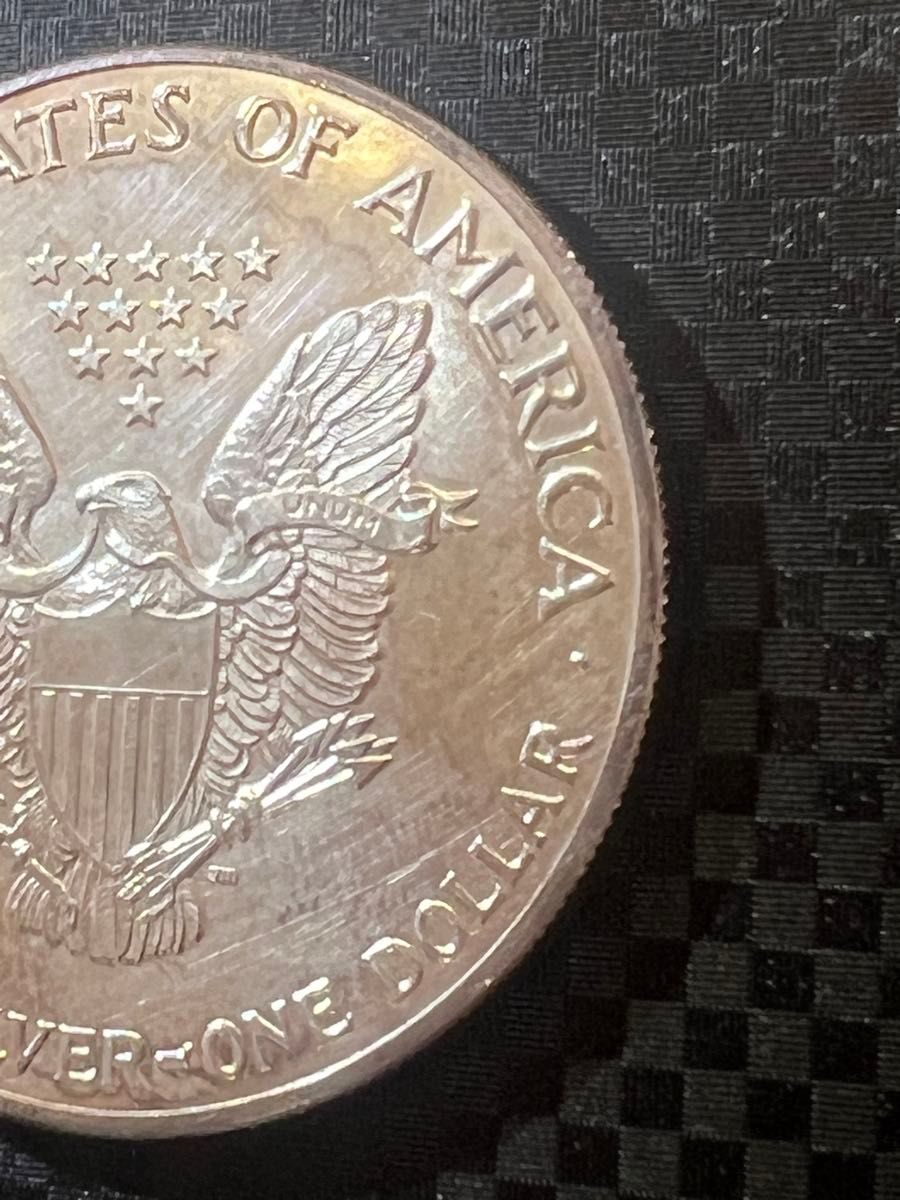 1990 アメリカ イーグル銀貨1オンス シルバー 1ドル コイン 純銀 お