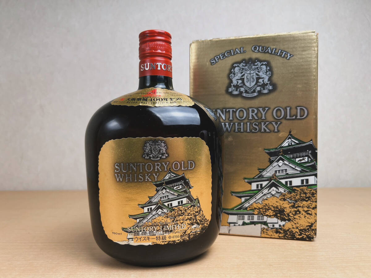 SUNTORY ウイスキー大阪築城400年まつり760ml 43%箱付 Yahoo 【大黒堂
