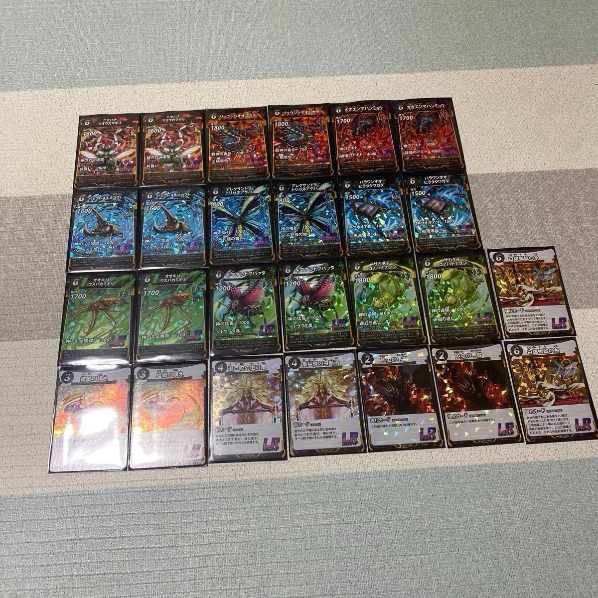 引退品】蟲神器 LR62枚 SR353枚 ノーマル多数 引退品】蟲神器 LR62枚