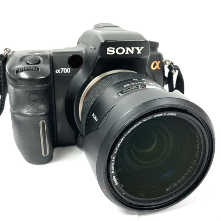 SONY α700 一眼レフカメラ Carl Zeiss 16-80mm