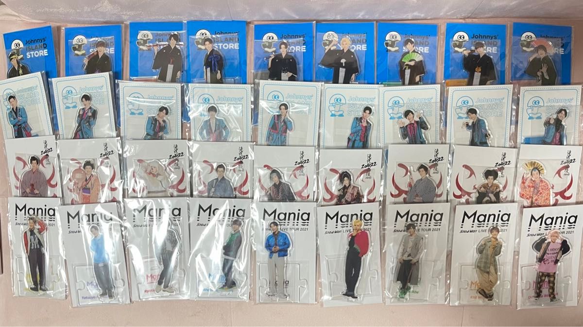 SnowMan Mania スノマニ アクスタ 9人セット