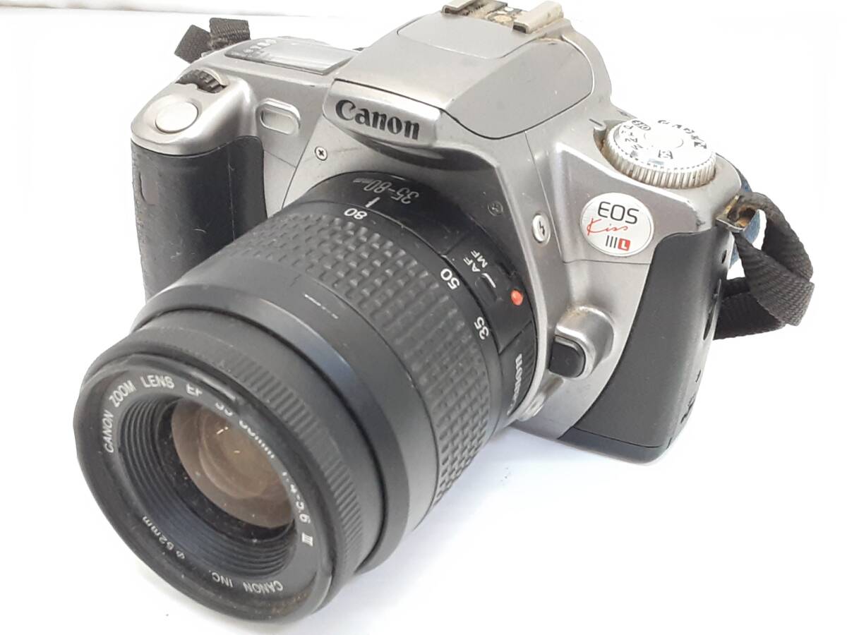 ジャンク 部品取り CANON キャノン EOS kiss X マクロ付きズームレンズ