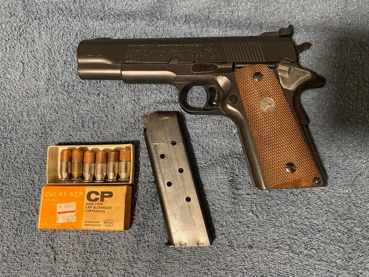 MGC ABS樹脂製モデルガン コルトガバカスタム ナショナルマッチ 合法品