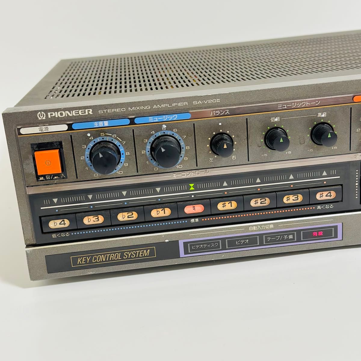 希少 PIONEER パイオニア SA-V20Ⅱ カラオケアンプ 動作品｜Yahoo