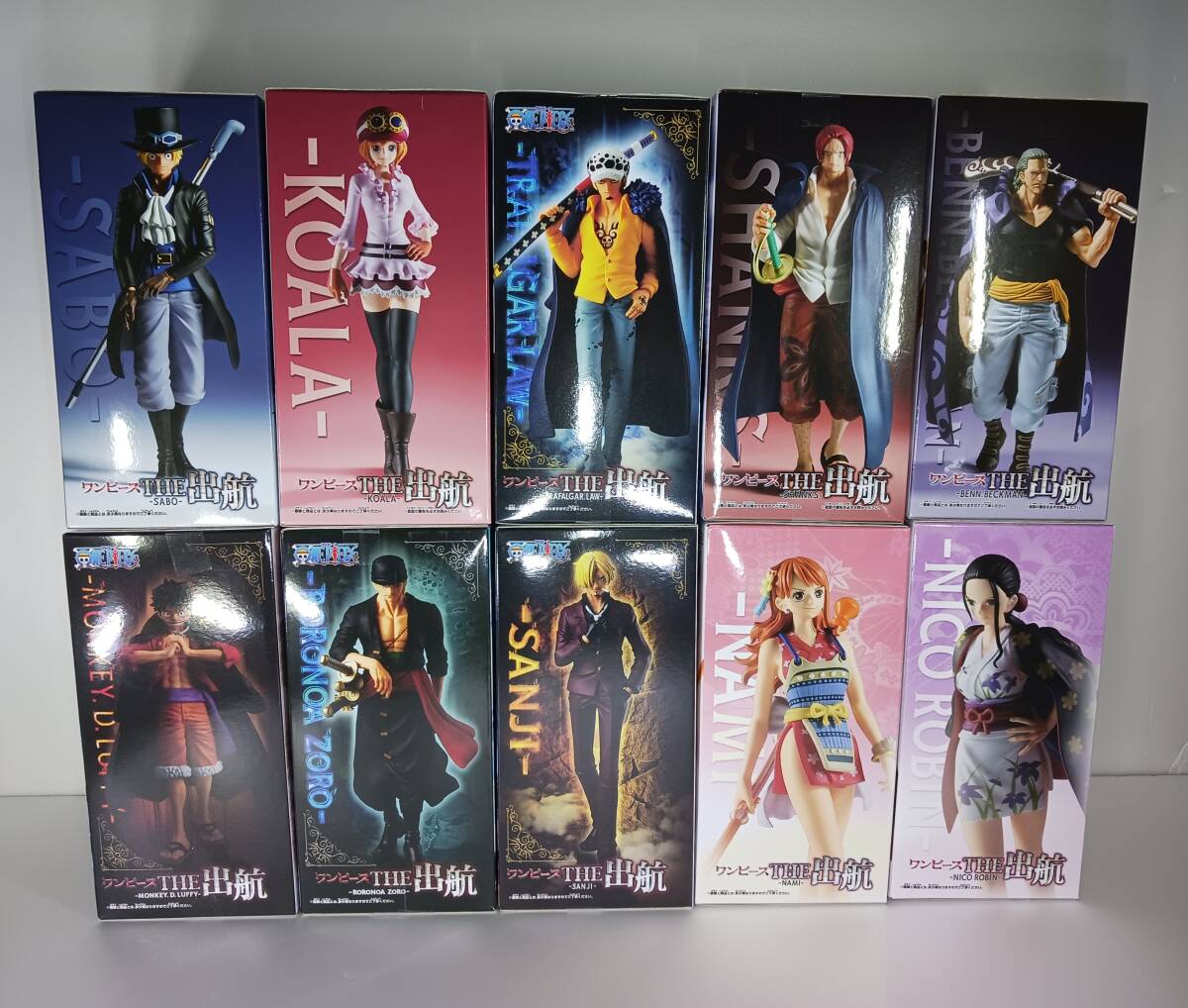 ワンピース THE 出航 ONE PIECE ルフィ ゾロ サンジ ナミ ロビン サボ