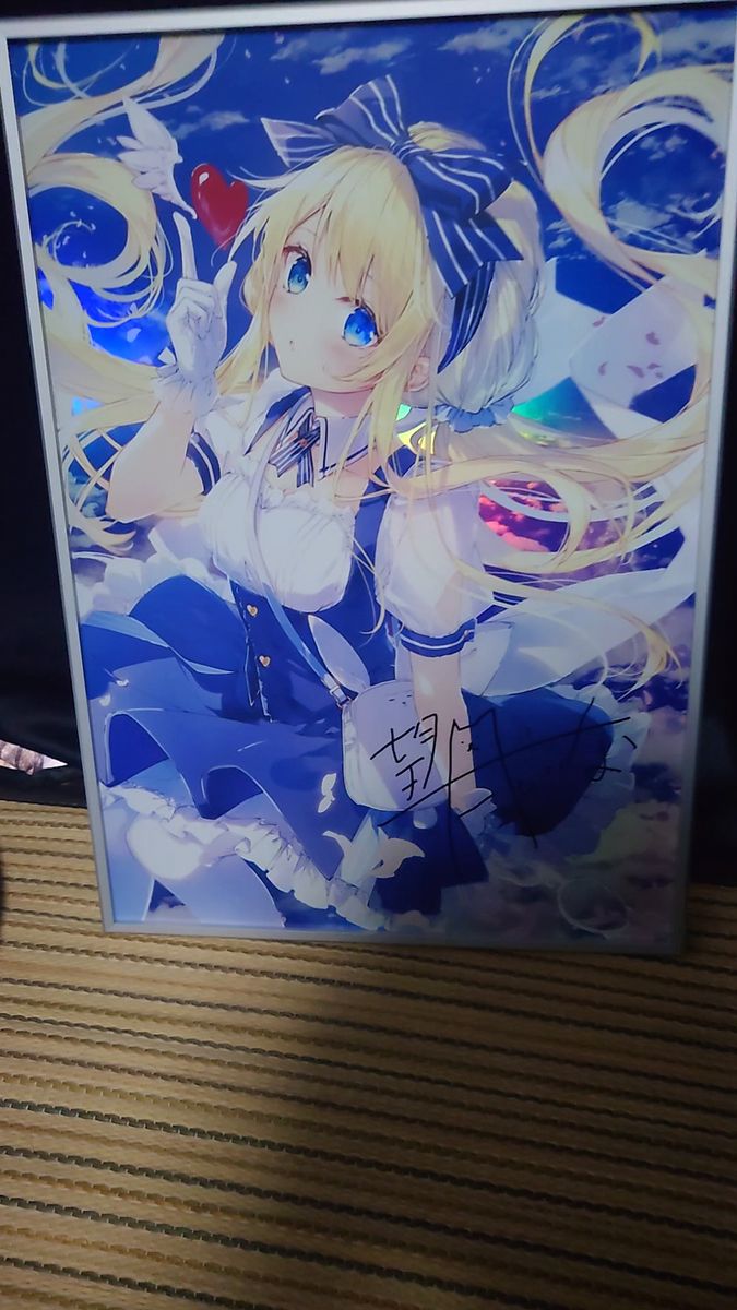 狼と香辛料 版上サイン入りアートグラフ 50枚限定 狼と香辛料 狼