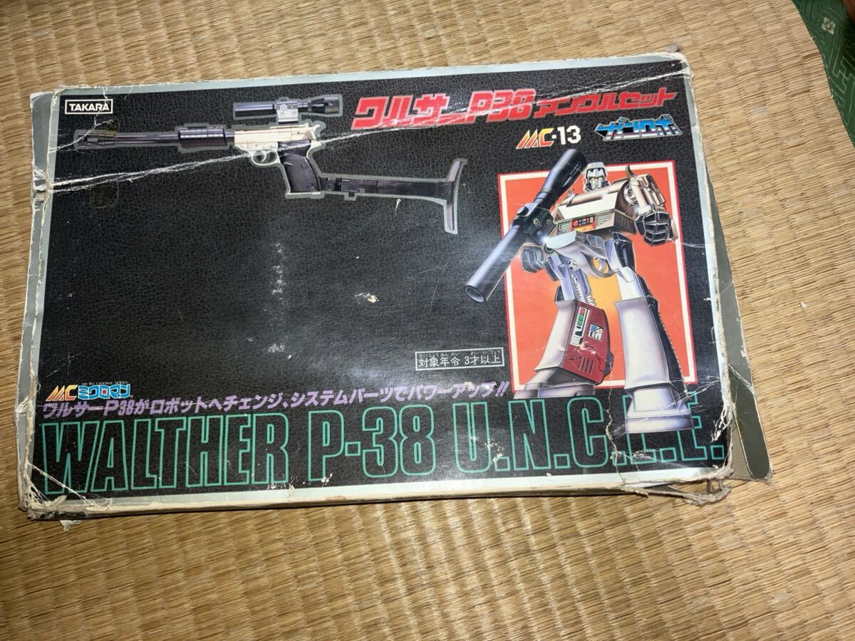 タカラ ミクロマン ガンロボ ワルサー P38 欠品あり Yahoo