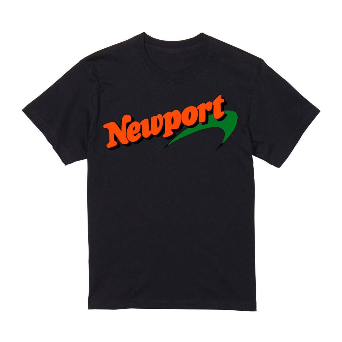 送料込み Newport ニューポート 野村訓市着用Tシャツ 黒Lサイズ 半袖