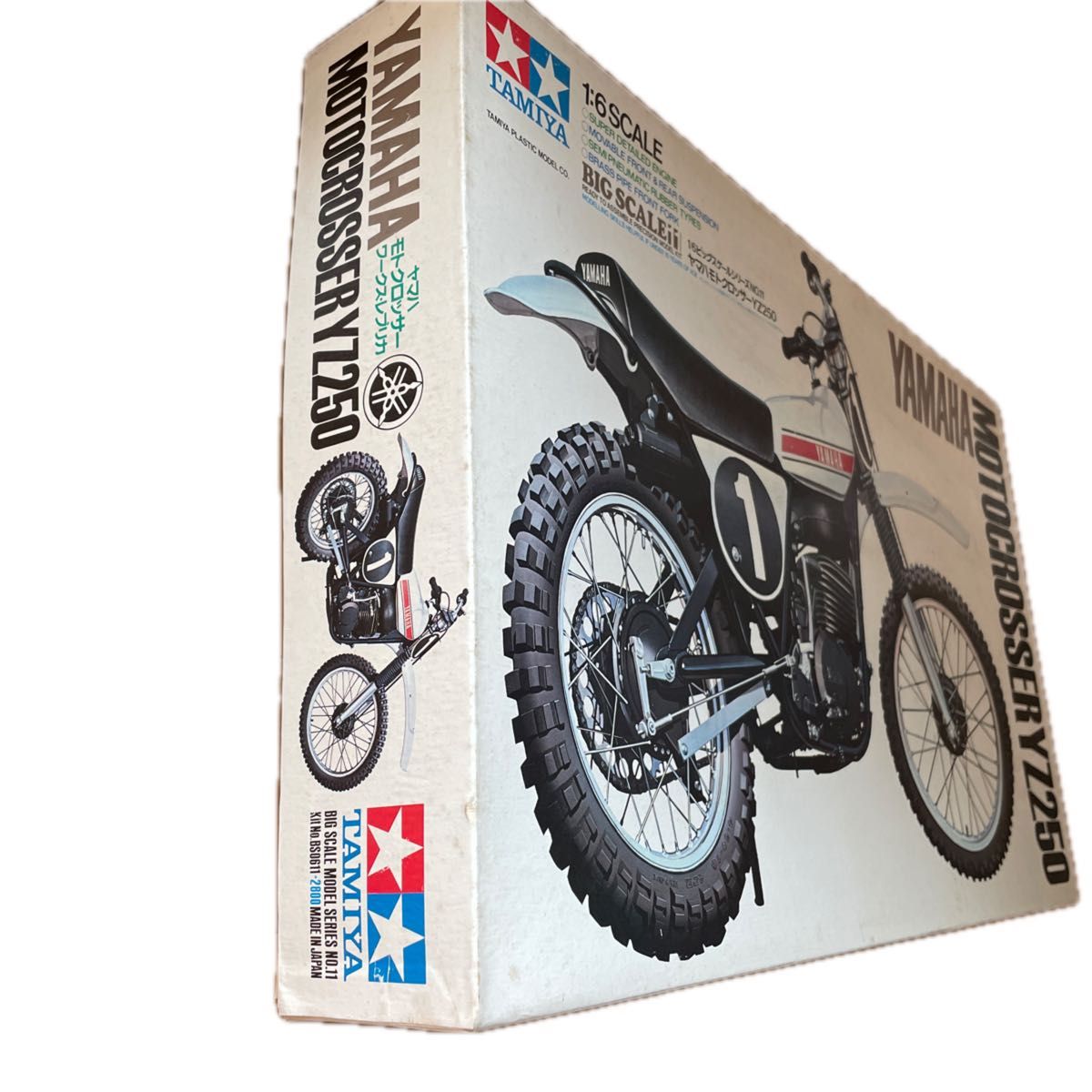 タミヤTAMIYA 1/6 ビッグスケールシリーズNO 11 ヤマハモトクロッサー