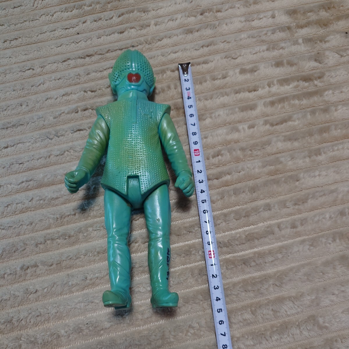 当時の物 ブルマァク 極美品 シャプレー星人 ソフビ 怪獣