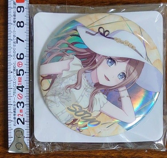 新品未使用】バンドリ！ 氷川紗夜 GiGO ビッグ缶バッジ フォト風カード