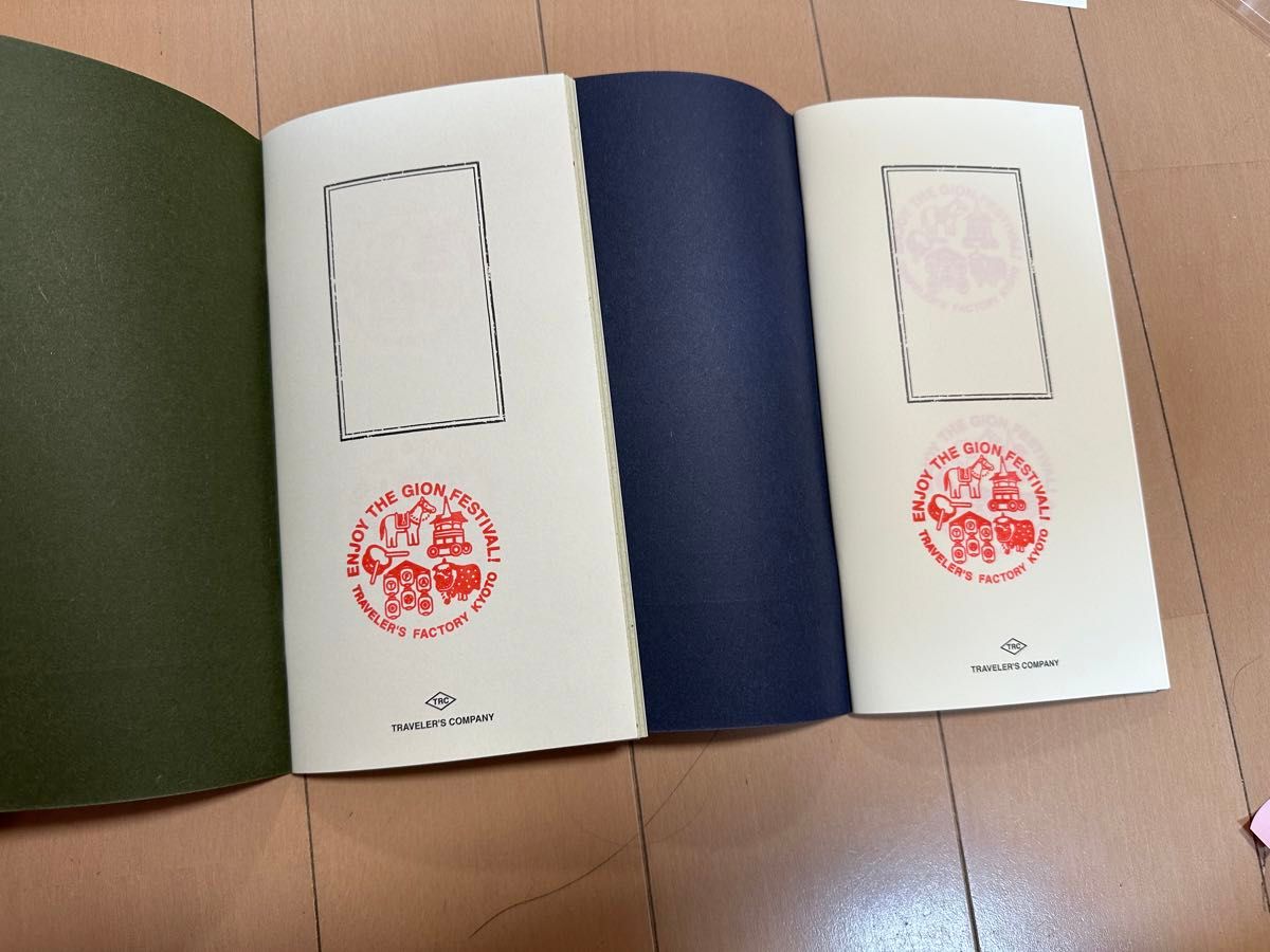 トラベラーズノート 京都 ブルー トラベラーズノート「ブルー」を購入