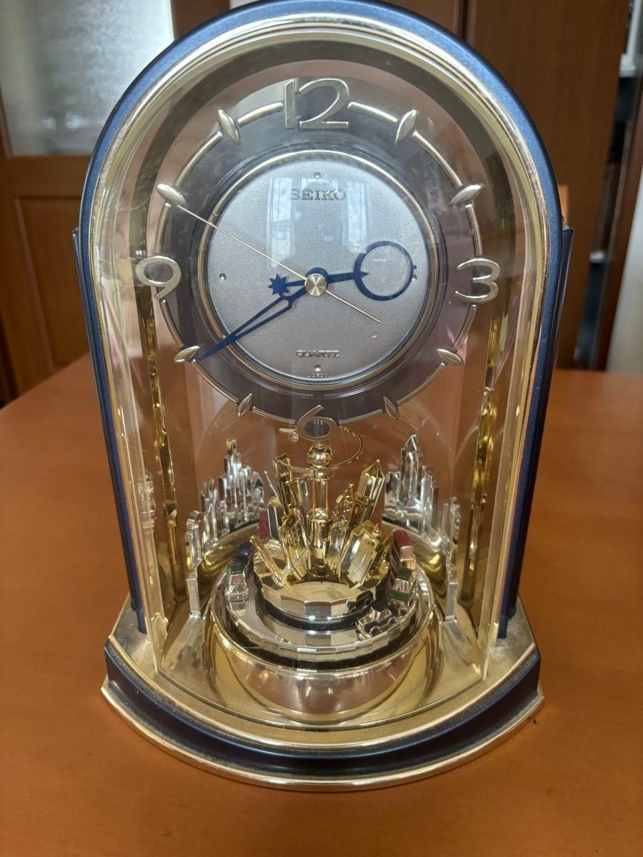 SAYO アンティーク置型時計 ジャンク品 SEIKO セイコー からくり 時計