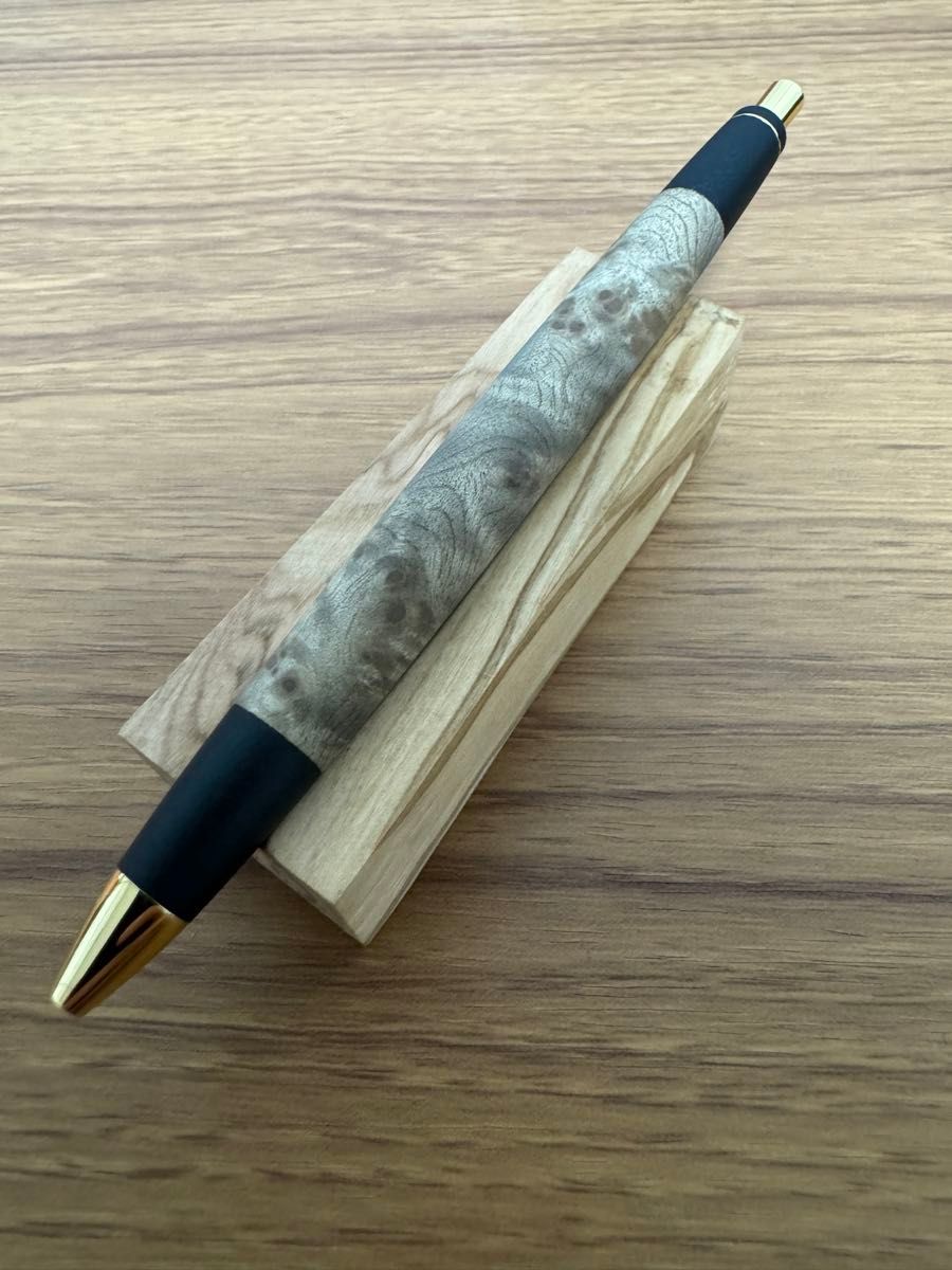新品未使用 ボナンペン マーブルウッド 真鍮 シャーペン 検索用 野原