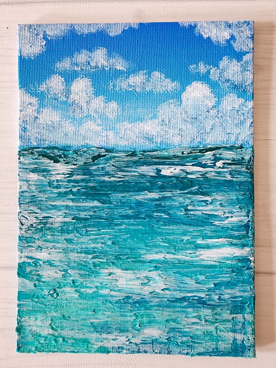 アクリル画テクスチャーアートno.24抽象画キャンバスアートパネル夜空